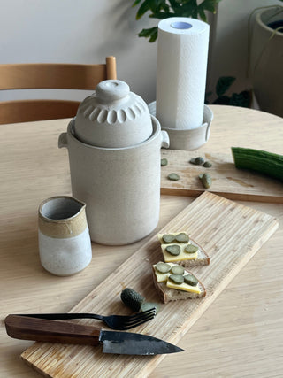 How to Ferment Pickles at Home Using a Handmade Ceramic Fermentation Jar
