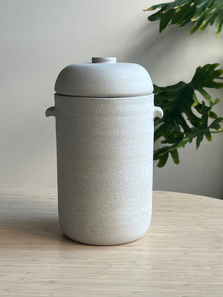 Hand Thrown Fermentation Jar - Pickles, Kimchi & more