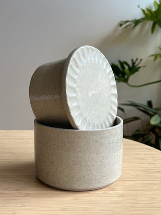 ***Pre-Order*** Handmade Ceramic Butter Bell – Airtight Butter Keeper