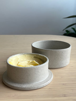 Handmade Ceramic Butter Bell – Airtight Butter Keeper