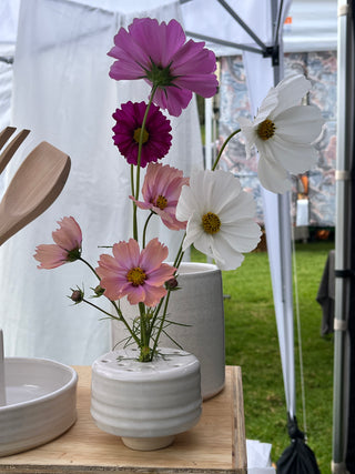 Handmade Ceramic Flower Pod