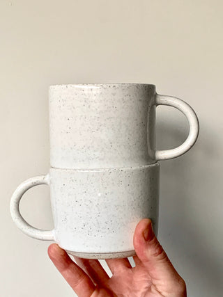 Winter Speckle Stack Mug