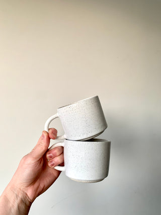Winter Speckle Stack Mug