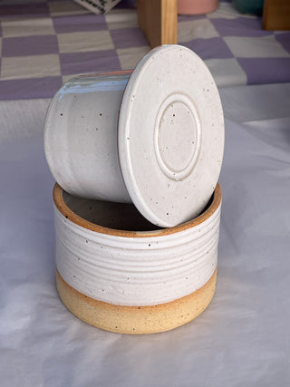 Limited Edition Handmade Ceramic Butter Bell – Airtight Butter Keeper ***Limited Edition
