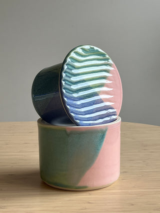 Limited Edition Handmade Ceramic Butter Bell – Airtight Butter Keeper ***Limited Edition