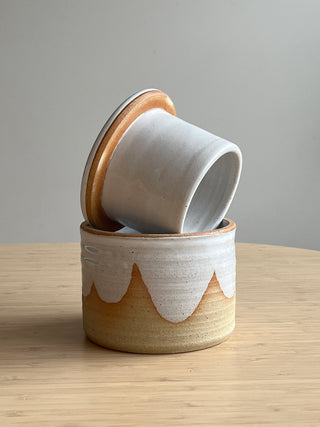 Limited Edition Handmade Ceramic Butter Bell – Airtight Butter Keeper ***Limited Edition