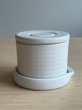 Medium Butter Bell and Garlic Grater Bundle
