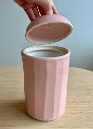 Handmade Ceramic Canisters/ Jars with Lid