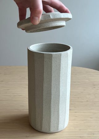 Handmade Ceramic Canisters/ Jars with Lid
