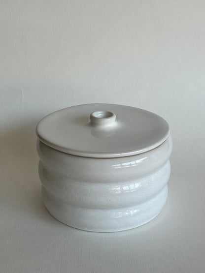 Sugar Jars, Cookie Jars, Lidded Jars