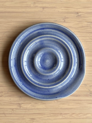 Handmade Ceramic Spoon Rest – High Gloss Glaze, Stove-Side Kitchen Accessory