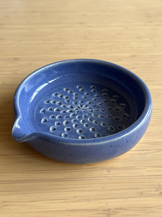 Handmade Ceramic Garlic and Ginger Grater - Herb Stripper Option