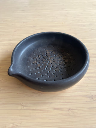 Handmade Ceramic Garlic and Ginger Grater - Herb Stripper Option