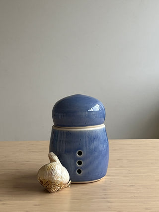 Handmade Ceramic Garlic Container