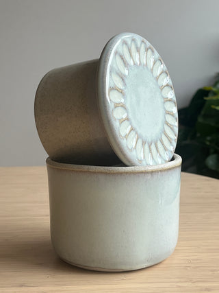 Handmade Ceramic Butter Bell – Airtight Butter Keeper