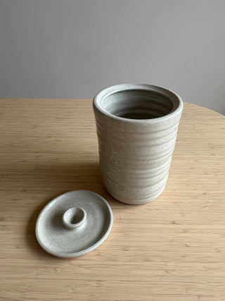 Handmade Ceramic Canisters/ Jars with Lid