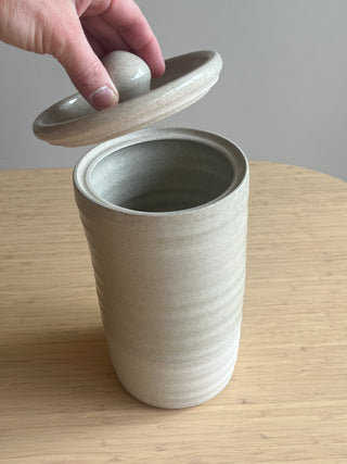 Handmade Ceramic Canisters/ Jars with Lid