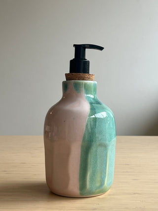 Handmade Ceramic Soap Dispenser Pump | Adele Macer