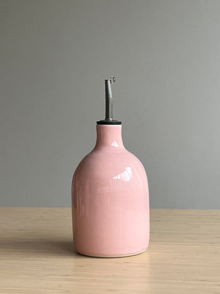 Handmade Ceramic Oil Pourer | Olive Oil Dispenser Bottle