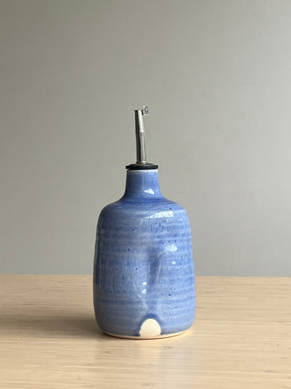 Handmade Ceramic Oil Pourer | Olive Oil Dispenser Bottle