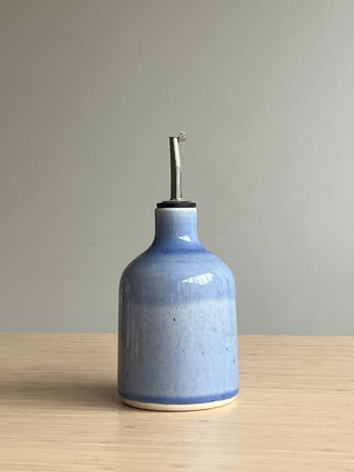 Handmade Ceramic Oil Pourer | Olive Oil Dispenser Bottle