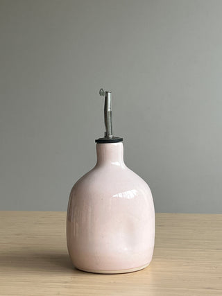 Handmade Ceramic Oil Pourer | Olive Oil Dispenser Bottle