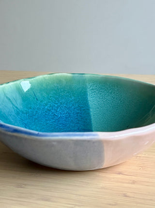 Handmade Ceramic Serving Bowl | Salad & Fruit Bowl