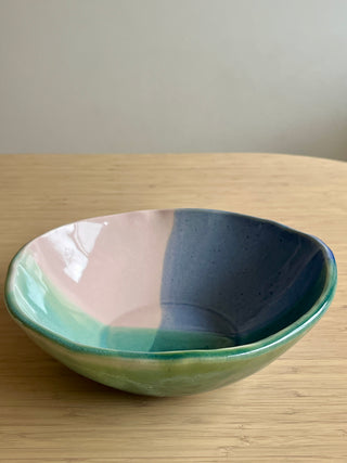 Handmade Ceramic Serving Bowl | Salad & Fruit Bowl