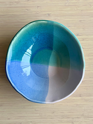 Handmade Ceramic Serving Bowl | Salad & Fruit Bowl
