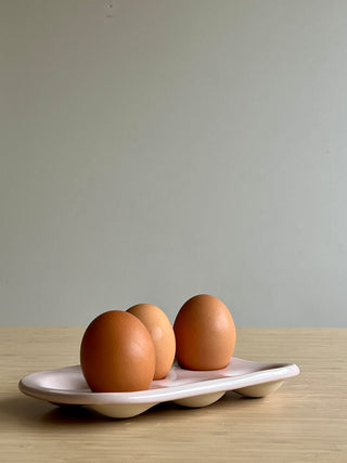 Handmade Ceramic Egg Tray