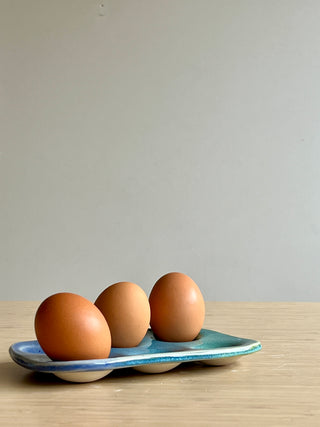 Handmade Ceramic Egg Tray