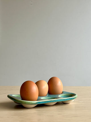 Handmade Ceramic Egg Tray