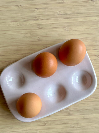 Handmade Ceramic Egg Tray
