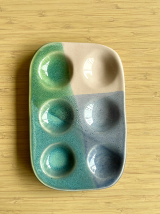 Handmade Ceramic Egg Tray