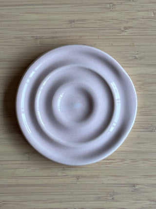 Handmade Ceramic Spoon Rest – High Gloss Glaze, Stove-Side Kitchen Accessory