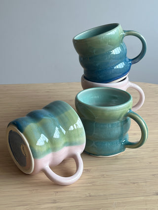 Handmade Ceramic Mug | Wheel Thrown Coffee/Tea Cup