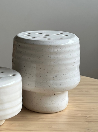 Handmade Ceramic Flower Pod