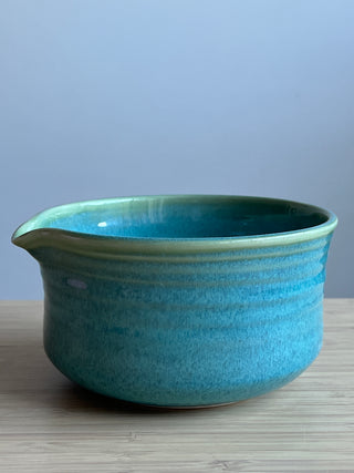 Handmade Ceramic Matcha Tea Set – Matcha Bowl & Whisk Stand