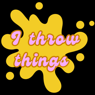 I Throw Things Apron