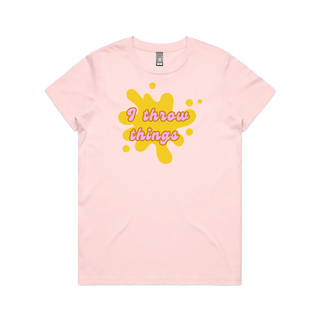 I Throw Things | Women's T-Shirt