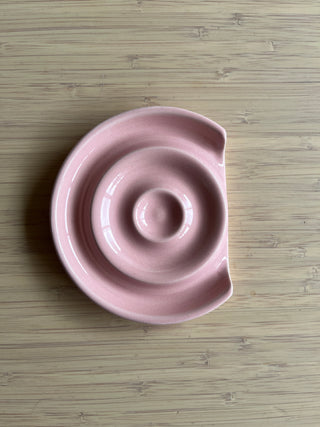 Handmade Ceramic Spoon Rest – High Gloss Glaze, Stove-Side Kitchen Accessory