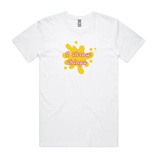 White front flat lay