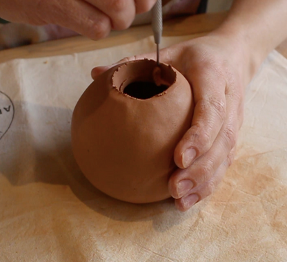 Make at home - clay kit and class - Vase