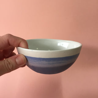 Purple Ice-cream Bowl