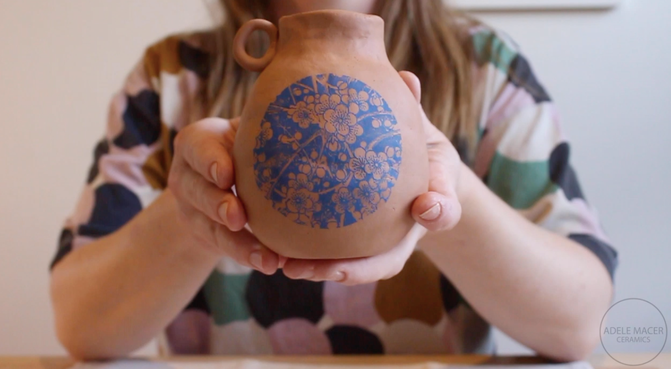 Make at home - clay kit and class - Vase
