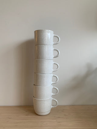 Winter Speckle Stack Mug