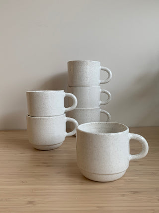 Winter Speckle Stack Mug