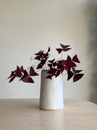White speckled Vase