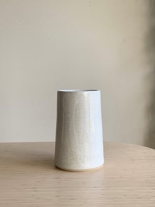 White speckled Vase